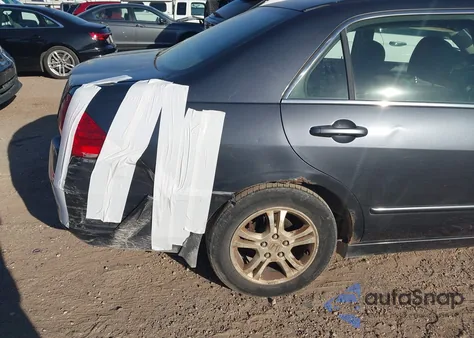 2007 Honda Accord 2.4 Se from USA, damaged, VIN 1HGCM55397A055490